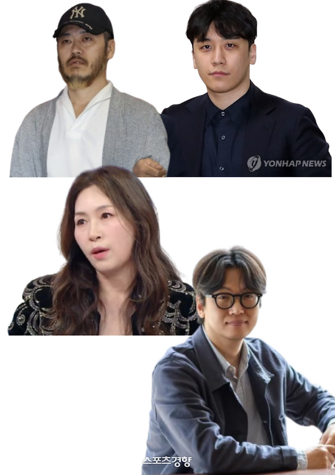 박왕열·승리. 조갑경. 황석희. 연합뉴스. MBC ‘라디오스타’ 화면. 신시컴퍼니 제공