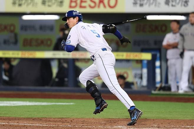 ▲ 구자욱 ⓒ삼성 라이온즈