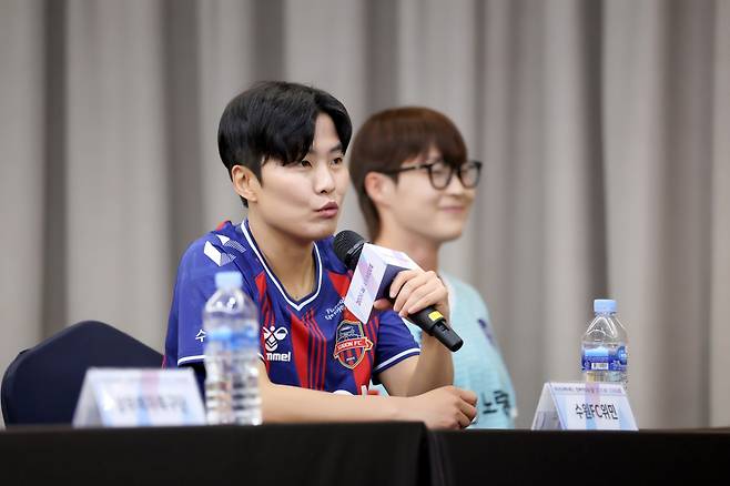 지소연. /사진=한국여자축구연맹 제공