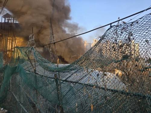 화재 현장 [독자 제공. 재판매 및 DB 금지]