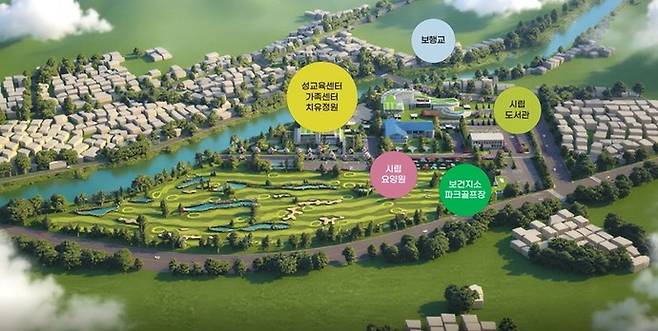 연풍 리본 프로젝트 조감도. 사진=파주시 제공