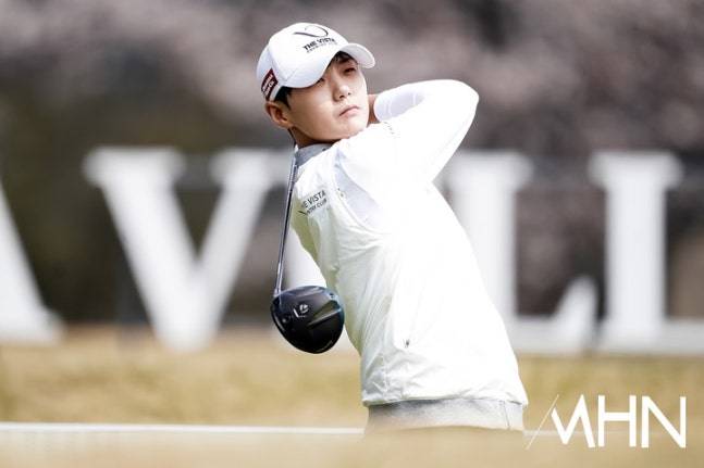 지난 1일 열린 더 시에나 오픈 연습라운드에서 박성현이 샷을 하고 있다.