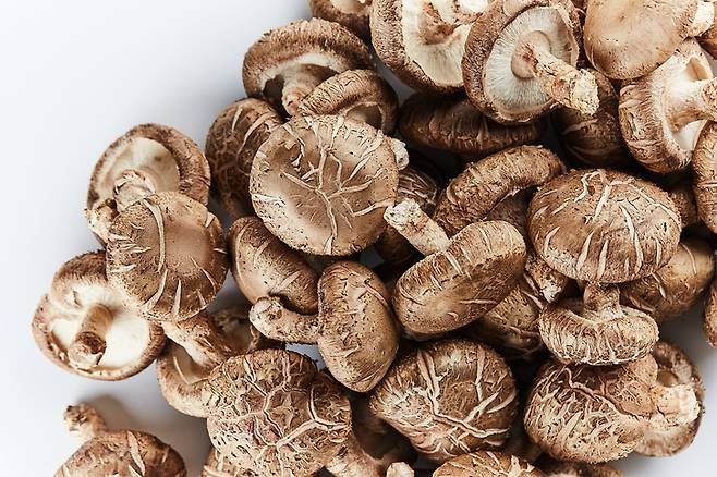 표고버섯은 단백질, 비타민B1, 비타민B2, 비타민D, 칼슘, 칼륨, 인, 셀레늄 등 많은 영양소를 함유하고 있다. 사진=게티이미지뱅크