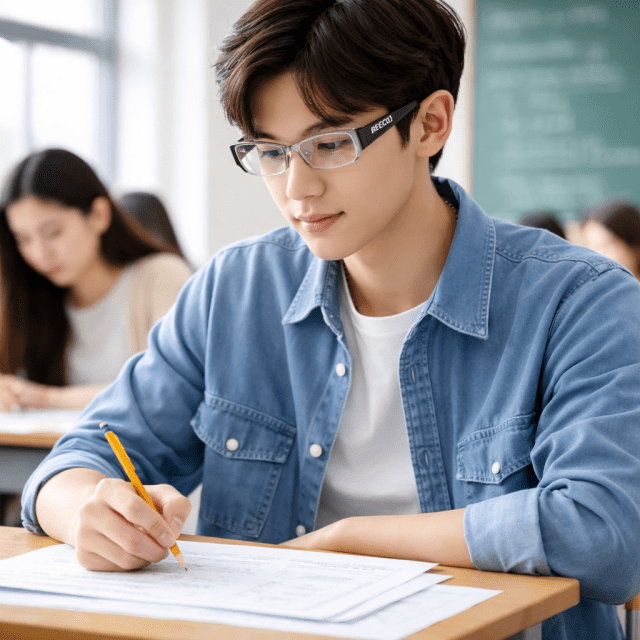 AI 글래스가 부정행위에 사용되고 있다는 소식이 나왔다. (이미지=챗GPT로 생성)