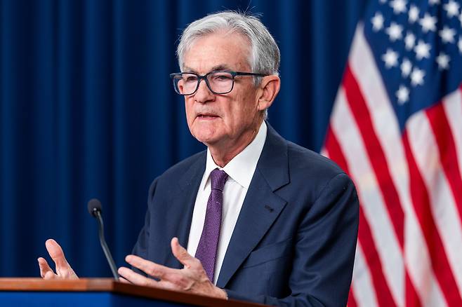 제롬 파월 미국 연방준비제도 의장/EPA 연합뉴스