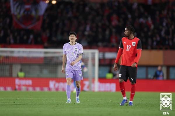 김민재(왼쪽, 남자 축구대표팀). 대한축구협회 제공