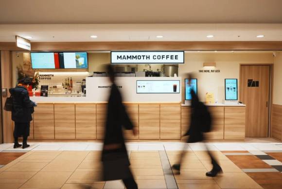 매머드커피 도쿄역 야에치카점. [사진=매머드커피 홈페이지 캡처]