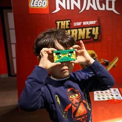 레고랜드 고풀닌자를 즐기고 있는 어린이. 레고랜드 코리아 리조트 제공
