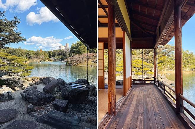 다카마쓰의 리쓰린 공원. / 사진. ⓒ진세인