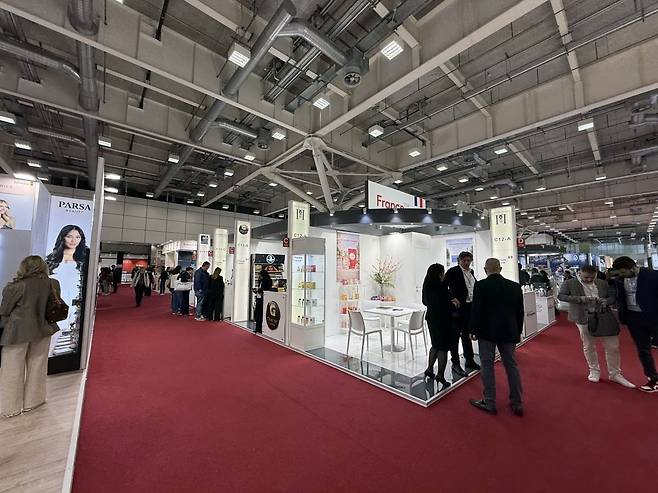 한산한 프랑스관 모습. (사진=최수진 기자)