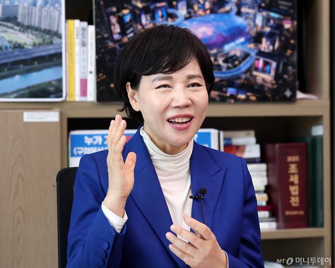 전현희 더불어민주당 의원(서울시장 예비후보) 인터뷰 /사진=김창현 기자 chmt@