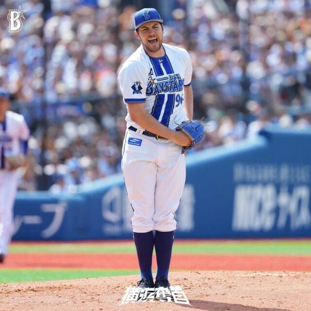 요코하마 DeNA 베이스타스 시절 트레버 바우어./요코하마 DeNA 베이스타스