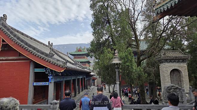 중국 허난성 소림사 전경