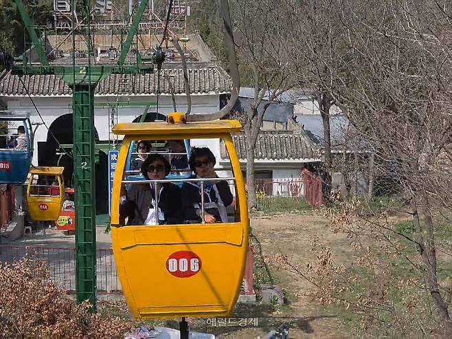 이조암 가는 리프트