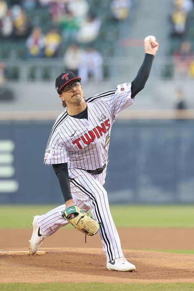 [서울=뉴시스] 프로야구 LG 트윈스의 라클란 웰스. (사진 = LG 트윈스 제공) *재판매 및 DB 금지