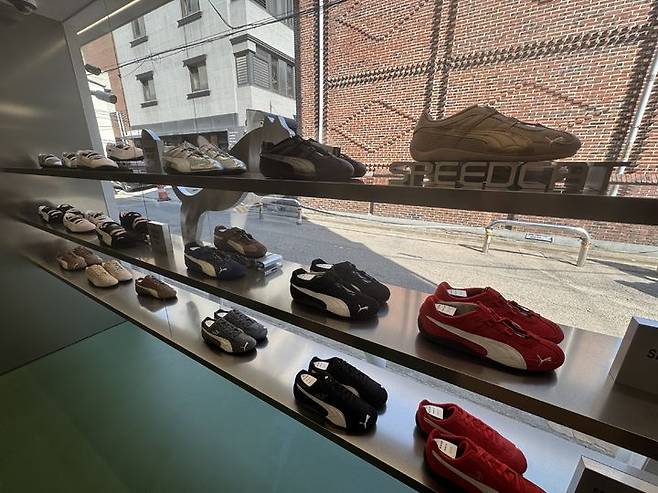 [서울=뉴시스] 푸마 스니커 박스(SNKR BX) 스피드캣존. (사진=뉴시스)  *재판매 및 DB 금지