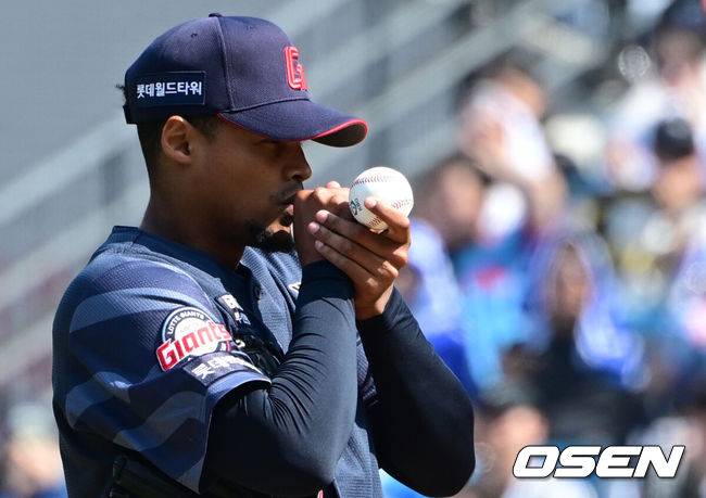 [OSEN=조은정 기자] 롯데 로드리게스. / cej@osen.co.kr