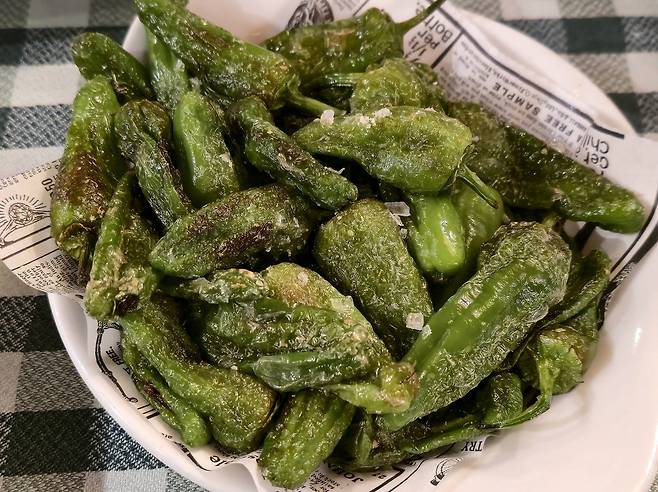 파드론 고추. 최현태 기자