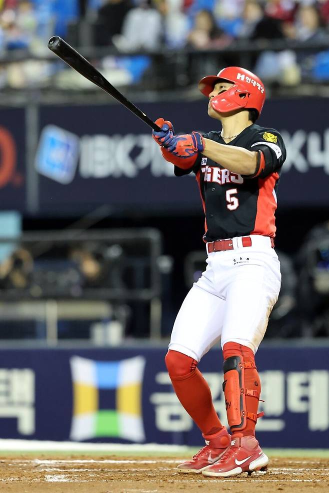 ▲ 김도영은 20경기 정도를 뛰고 나면 모든 플레이를 제약 없이 할 수 있을 것이라는 기대감이 크다 ⓒKIA타이거즈