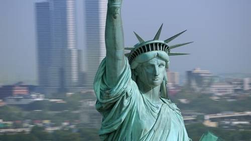 미국 '자유의 여신상' 모습 [SNS 캡처 사진]