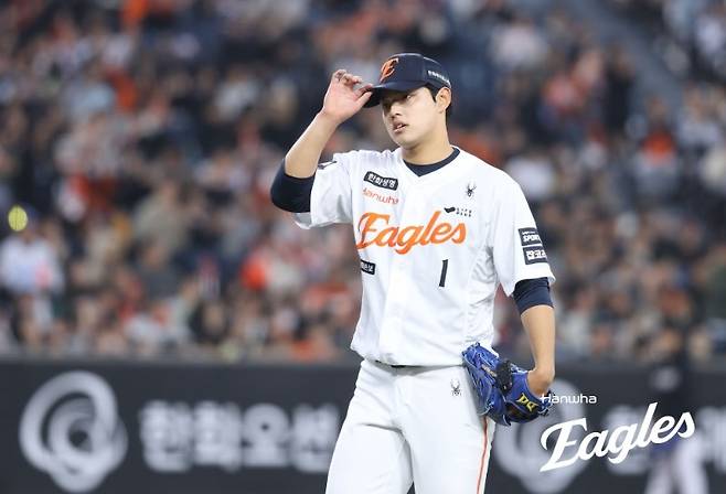 지난 2일 kt wiz전에 등판한 한화 이글스 우완 문동주 [한화 이글스 제공. 재판매 및 DB 금지]