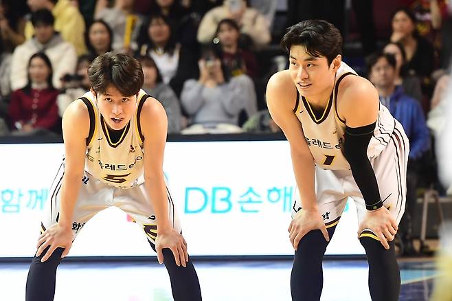 좌측부터 양준석·유기상 [KBL 제공. 재판매 및 DB 금지]
