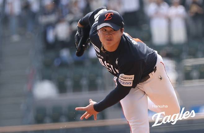 한화 투수 왕옌청.(한화 이글스 제공)