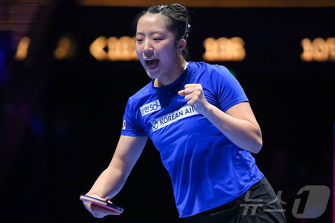 탁구 신유빈 ⓒ 신화=뉴스1