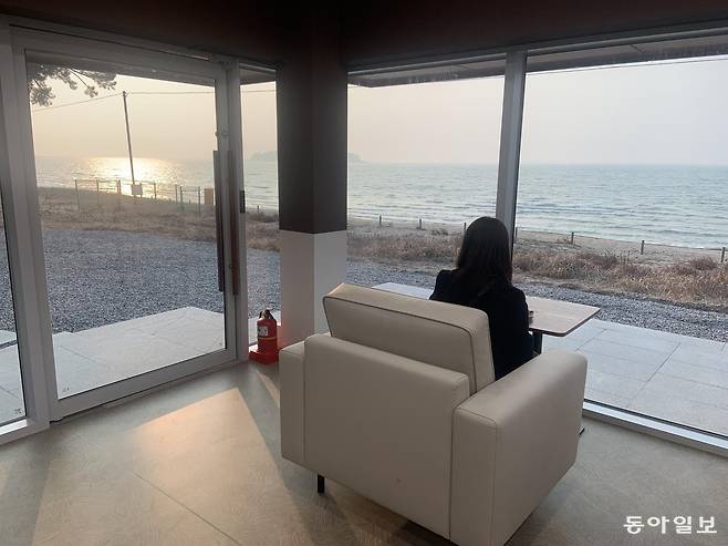 국립공원공단이 운영하는 고사포야영장 워케이션센터.