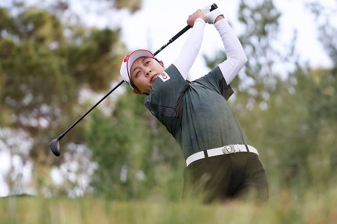 <yonhap photo-1813=""> 김효주. AP=연합뉴스</yonhap>