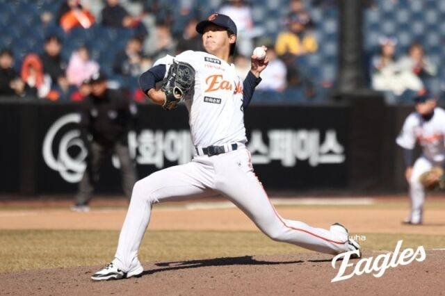 5일 경기 선발 황준서./한화 이글스