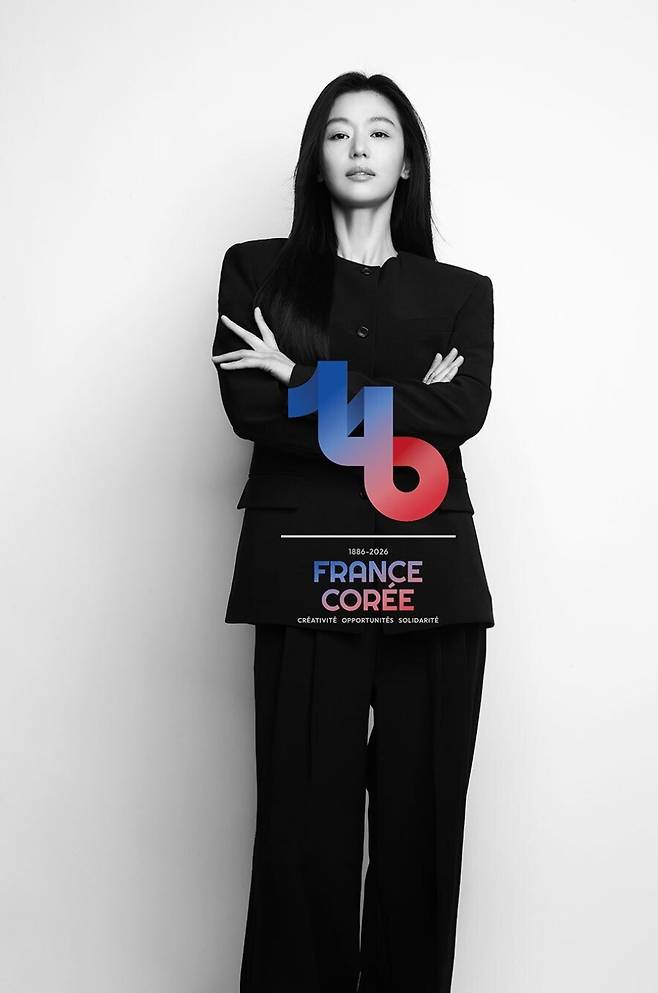 전지현의 이번 참석은 양국의 문화 교류를 상징하는 의미를 더했다. 주한프랑스대사관 제공