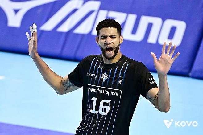 ▲ 현대캐피탈 레오 ⓒKOVO