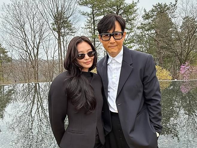 제니, 이정재. 사진|제니 SNS