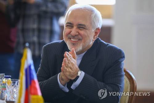 자바드 자리프 전 이란 외무장관 [EPA 연합뉴스 자료사진 재판매 및 DB 금지]