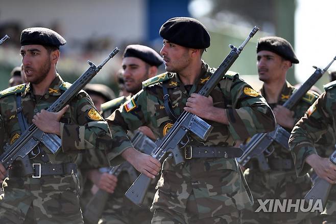 이란군 [신화=연합뉴스 자료사진. 재판매 및 DB 금지]