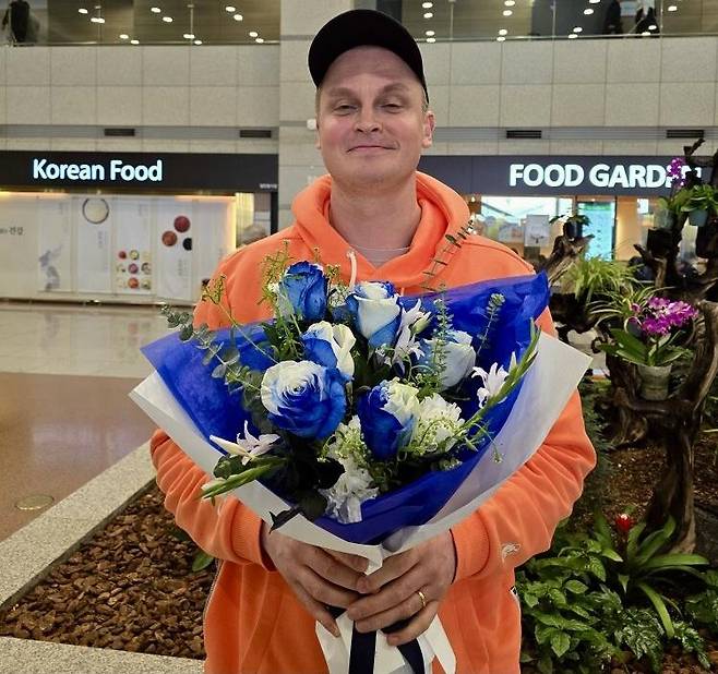 입국한 토미 틸리카이넨 삼성화재 감독 [삼성화재 배구단 제공. 재판매 및 DB 금지]