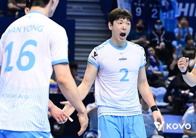 대한항공의 베테랑 세터 한선수 [한국배구연맹 제공. 재판매 및 DB 금지]