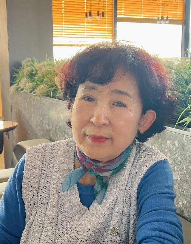 안뜰 김영희 작가 / 사진=박은 기자