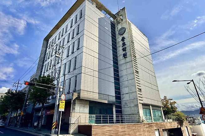 종로학원 전경.