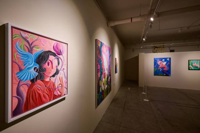 이룩 작가의 작품이 설치된 전경. 김은영 기자 key66@