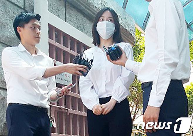 필로폰 투약 혐의로 구속기소된 황하나  ⓒ 뉴스1 유재규 기자