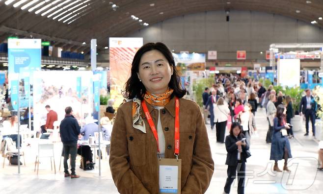 정혜원 프랑스관광청 한국지사장 대행 ⓒ 뉴스1 윤슬빈 관광전문기자