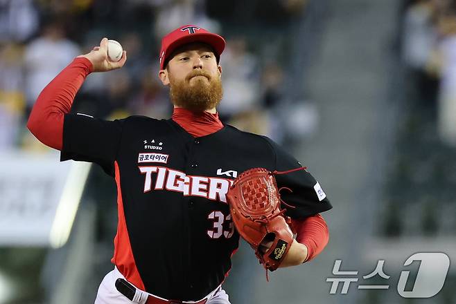 KIA 타이거즈 아담 올러. ⓒ 뉴스1 오대일 기자