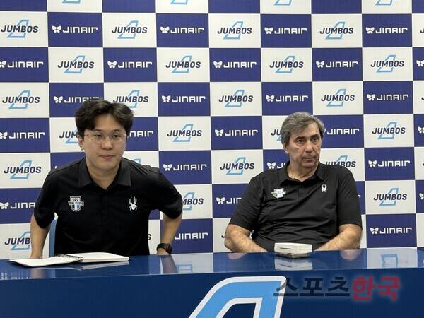 블랑 감독(오른쪽). ⓒ스포츠한국 심규현 기자