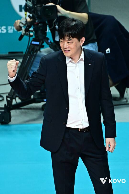 이영택 감독. ⓒKOVO