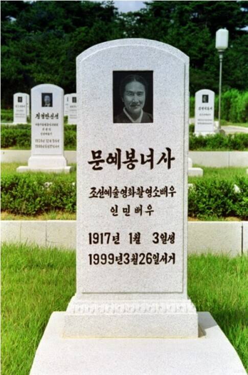 문예봉은 한때 숙청됐으나 1999년에 사망, 애국열사릉에 묻혔다.