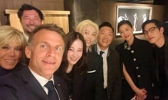 에마뉘엘 마크롱 프랑스 대통령 소셜네트워크서비스(SNS) 갈무리