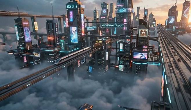 시댄스 2.0으로 생성된 동영상 일부. 시댄스 홈페이지