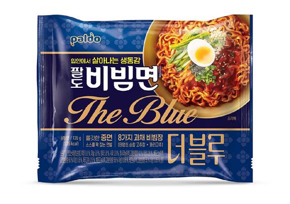 팔도비빔면 더 블루. [사진=팔도]